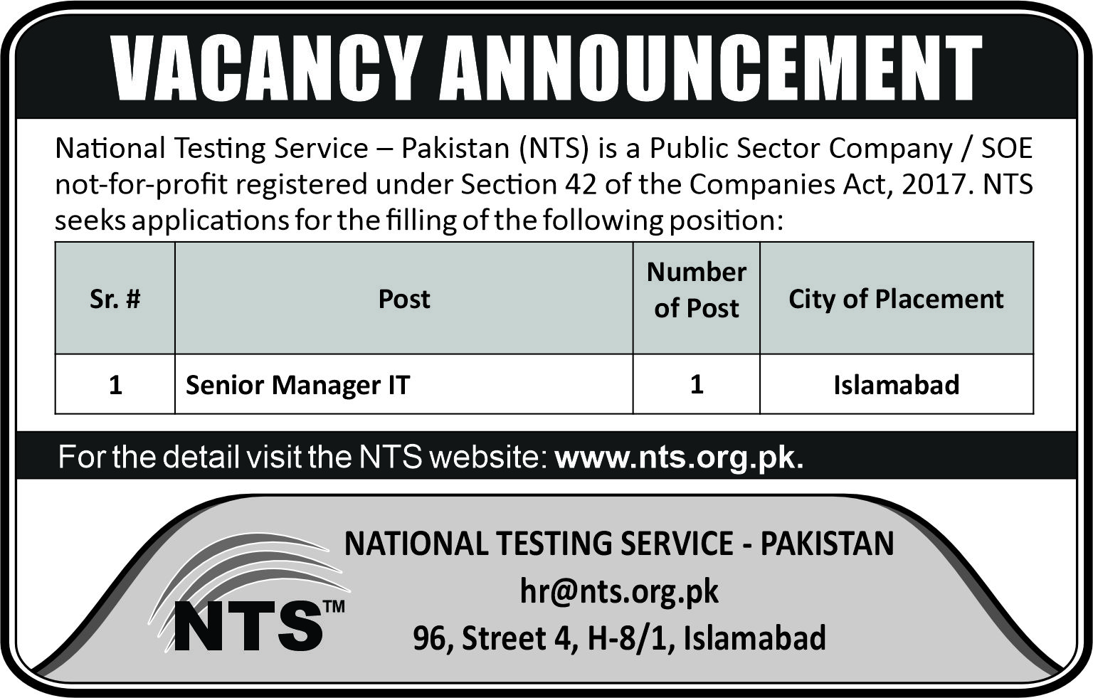 National Testing Service Situation Vacant | NATIONAL TESTING SERVICE | New Jobs 2024 National Testing Service Situation Vacant | NATIONAL TESTING SERVICE | New Jobs 2024,new jobs in pakistan,latest jobs in pakistan,jobssai.com