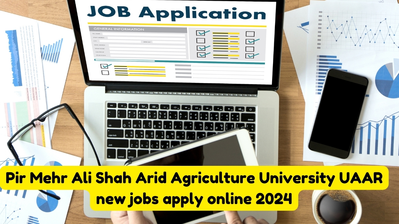 Pir Mehr Ali Shah Arid Agriculture University UAAR new jobs apply online 2024